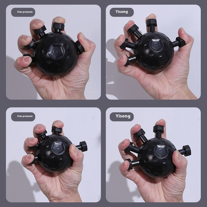 Finger Gym Hand Strengthener Grip Adjustable Resistance Hand Balls Gripper Exerciser For Forearm Strength Climbing Training
