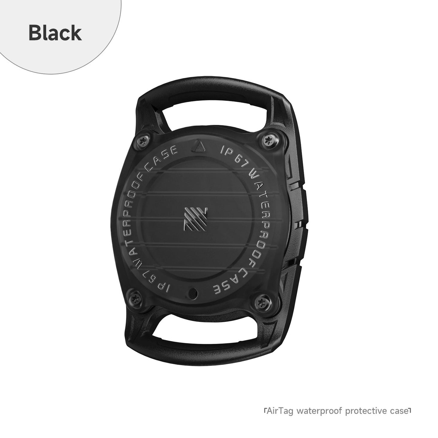 Airtag Seal Waterproof Protective Case Drop - resistant Anti - lost Tracker Protective Case - XAVEROBlack