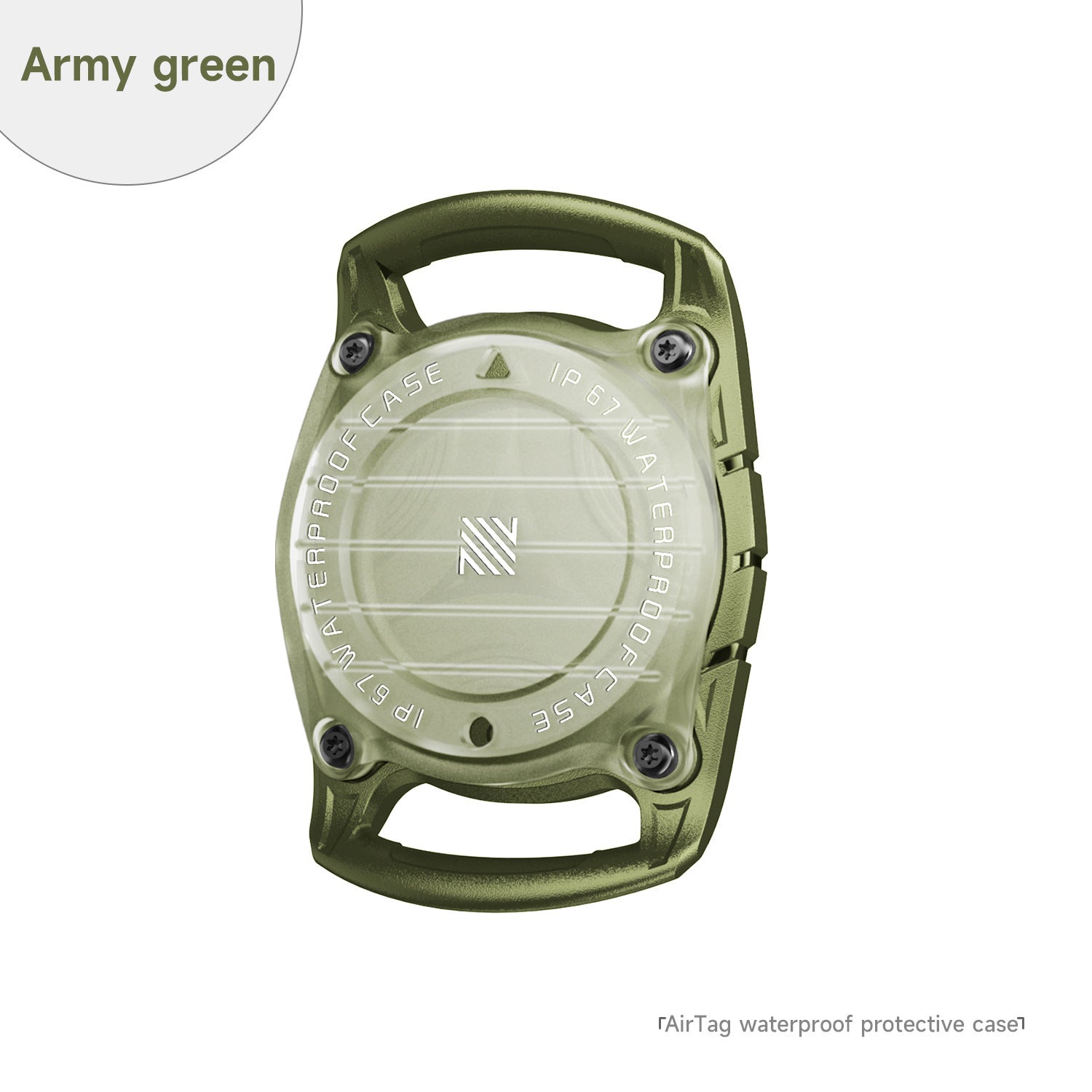 Airtag Seal Waterproof Protective Case Drop - resistant Anti - lost Tracker Protective Case - XAVEROArmy Green