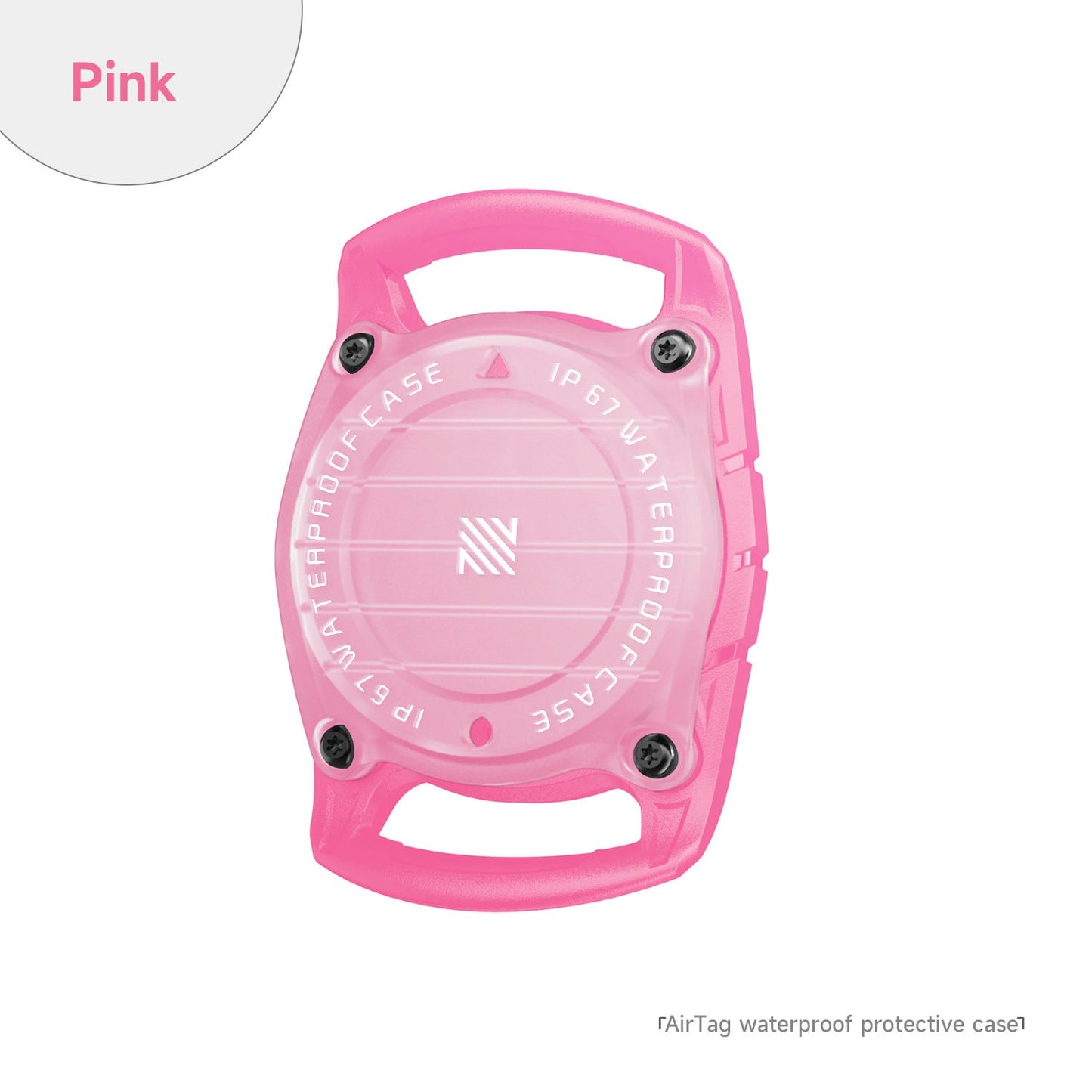 Airtag Seal Waterproof Protective Case Drop - resistant Anti - lost Tracker Protective Case - XAVEROPink