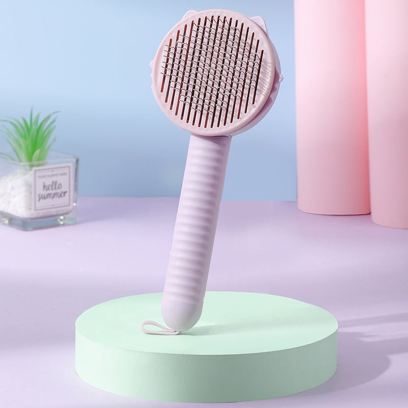 Cat Comb Floating Hair Comb Brush Dog - XAVEROPink