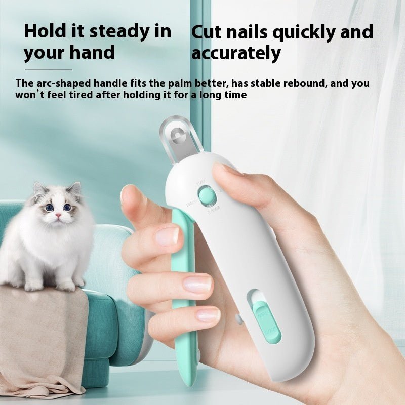 Cat Nail Scissors With Gravity Push Scissors - XAVEROChinese Version Packaging