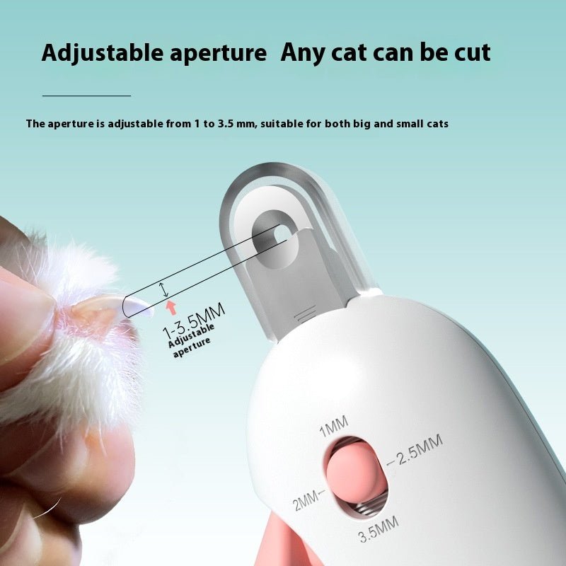 Cat Nail Scissors With Gravity Push Scissors - XAVEROChinese Version Packaging