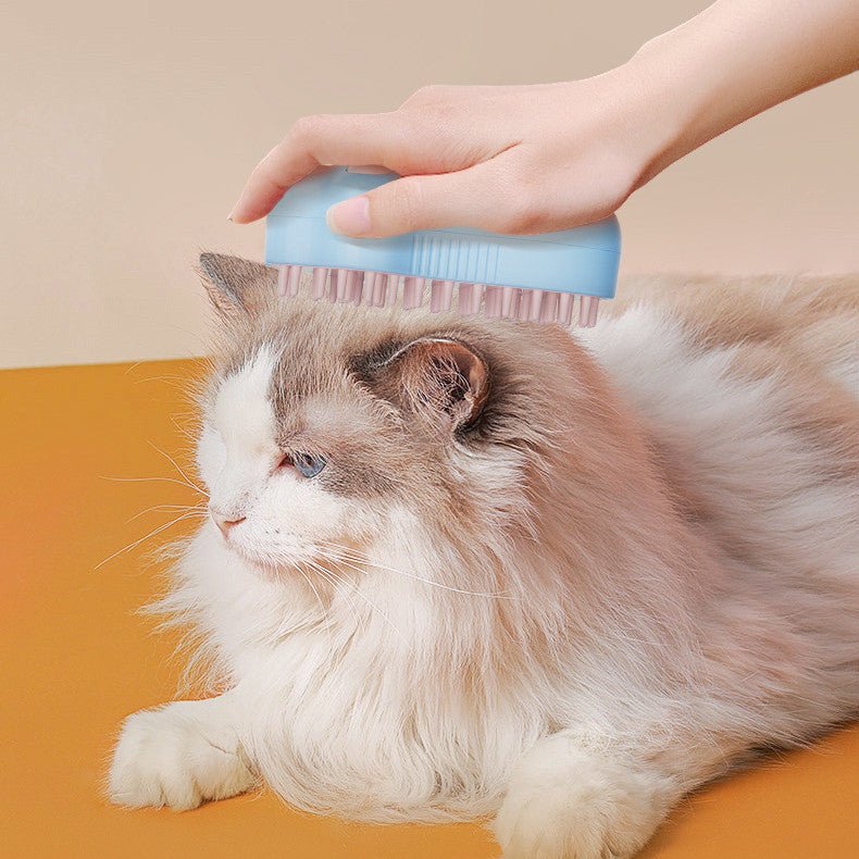 Electric Cat Dog Spray Comb Pets Supplies Cat Shape Pet Products - XAVEROPlastic