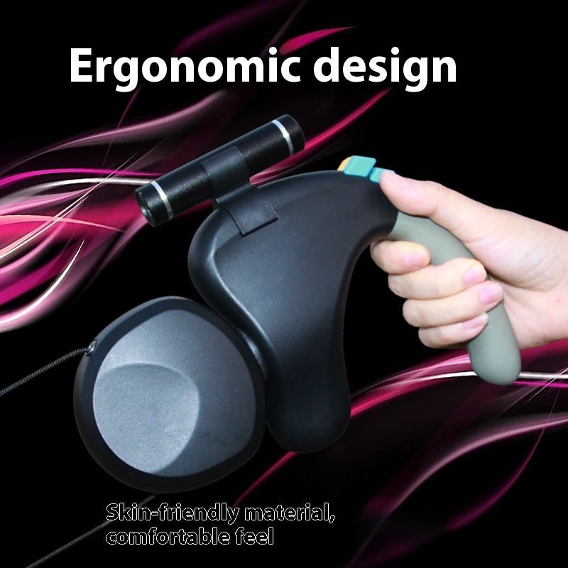 Pet Supplies Double - headed Dog Walker Outdoor - XAVEROBlack