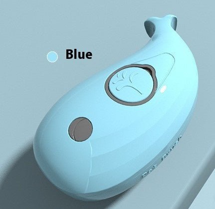 Pet Whale Small Yellow Duck Spray Massage Comb - XAVEROWhale Blue