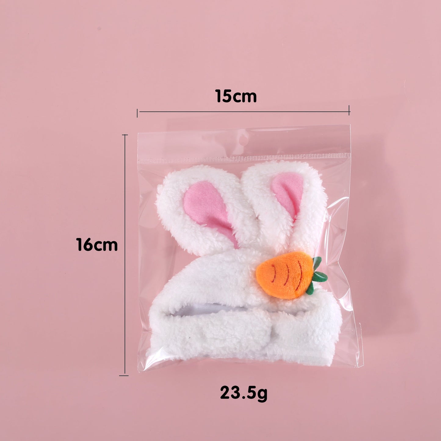 Plush Cartoon Cat Dog Rabbit Ears Cute Easter Decoration Hat Head Cover Pets Products - XAVEROCarrot rabbit hat